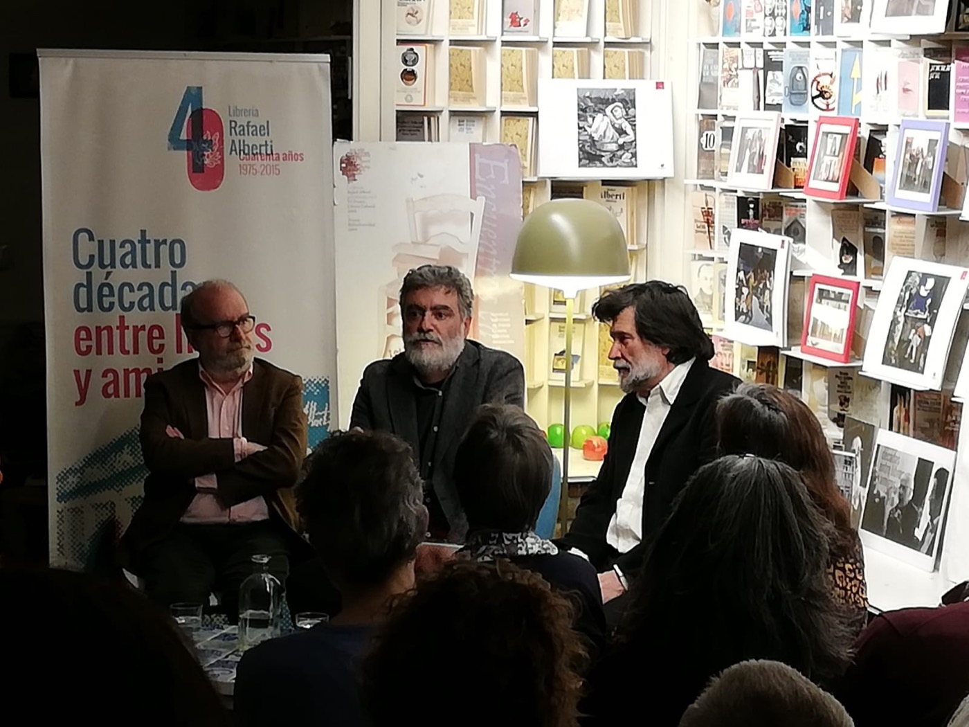 Presentación de Historia de Mr. Sabas, domador de leones, y su admirable familia del Circo Toti. Con Víctor Erice y Manuel Borrás