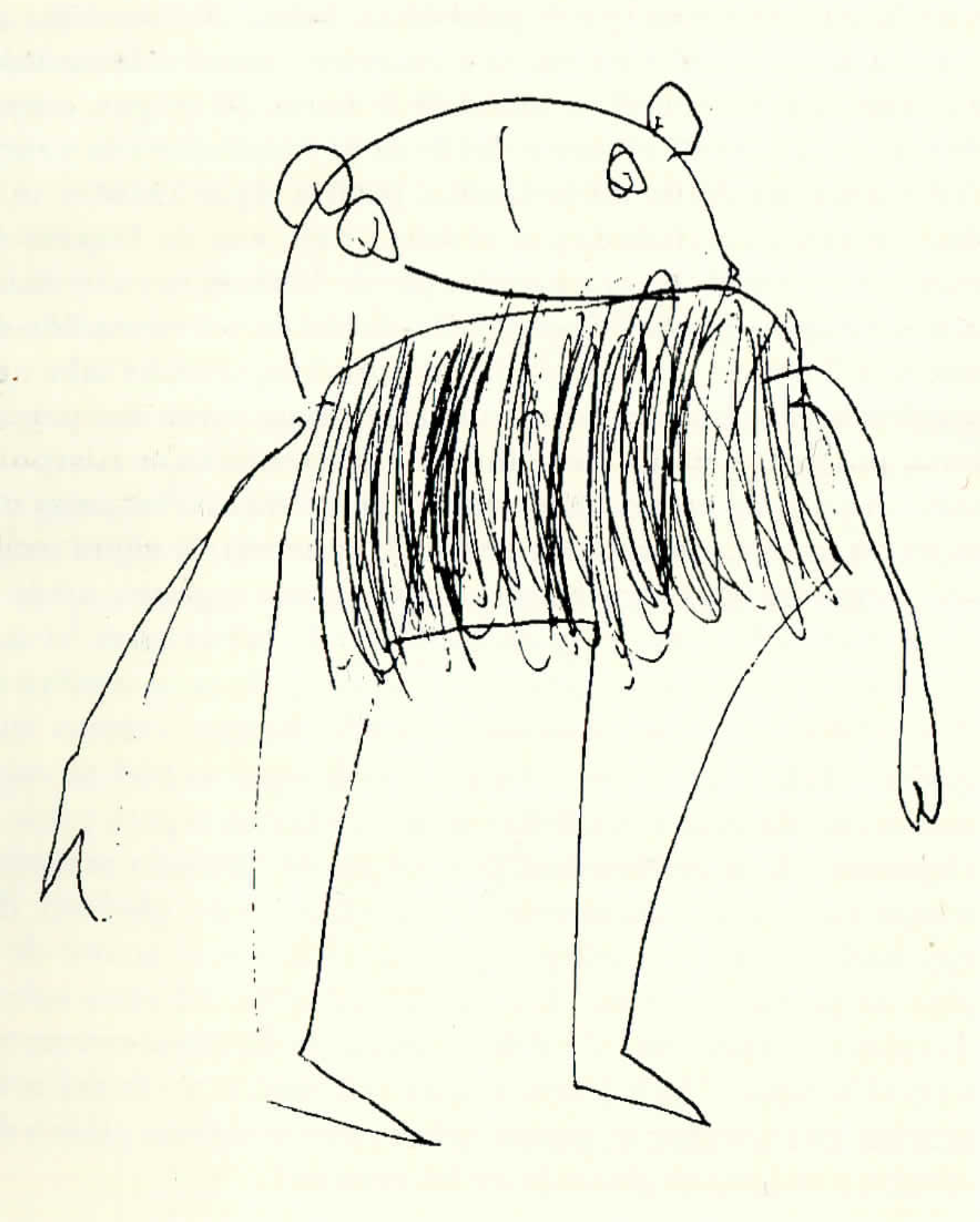 Dibujo de Anelio Rodríguez Candelaria