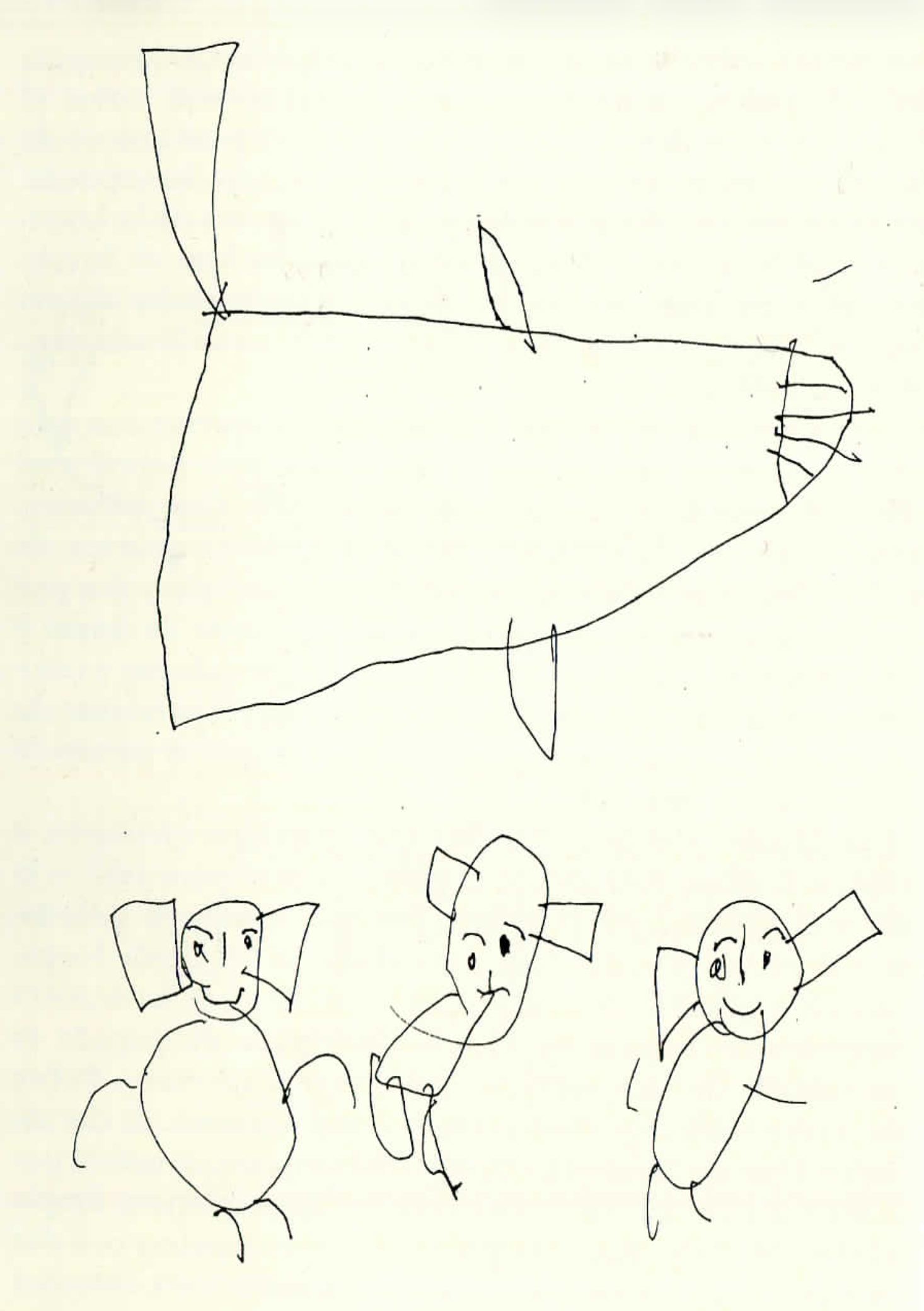 Dibujo de Anelio Rodríguez Candelaria